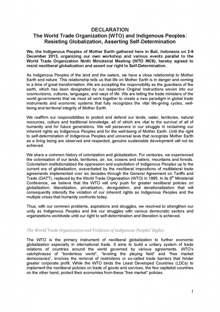 Declaration.WTO and Indigenous Peoples [FINAL]_Page_1