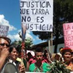 Manifestación d ela UDAPT delante de la Corte constitucional